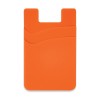 Dual Silicone Phone Wallets Orange